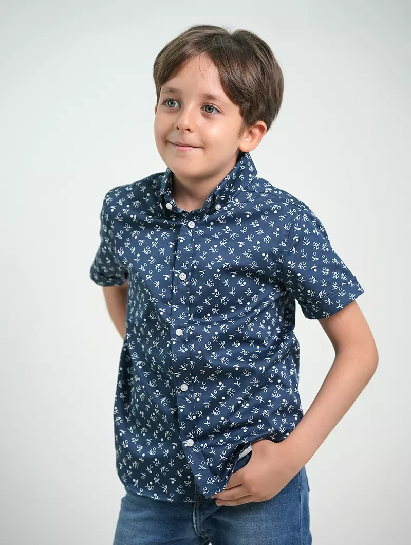 Chemise imprimée garçon
